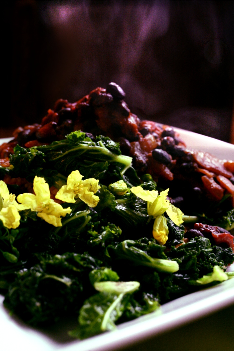 edible kale flowers